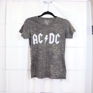 AC/DC GRAY BAND T-SHIRT